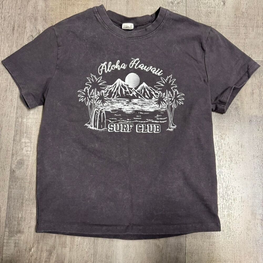 Aloha Hawaii cropped baby tee